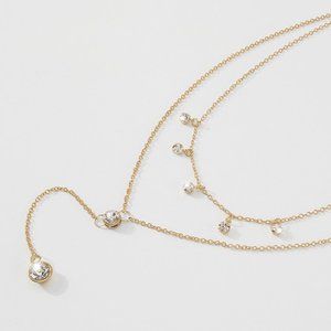 Charm Layered Necklace NEW